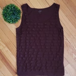 🌷Loft sleeveless top size S🌷